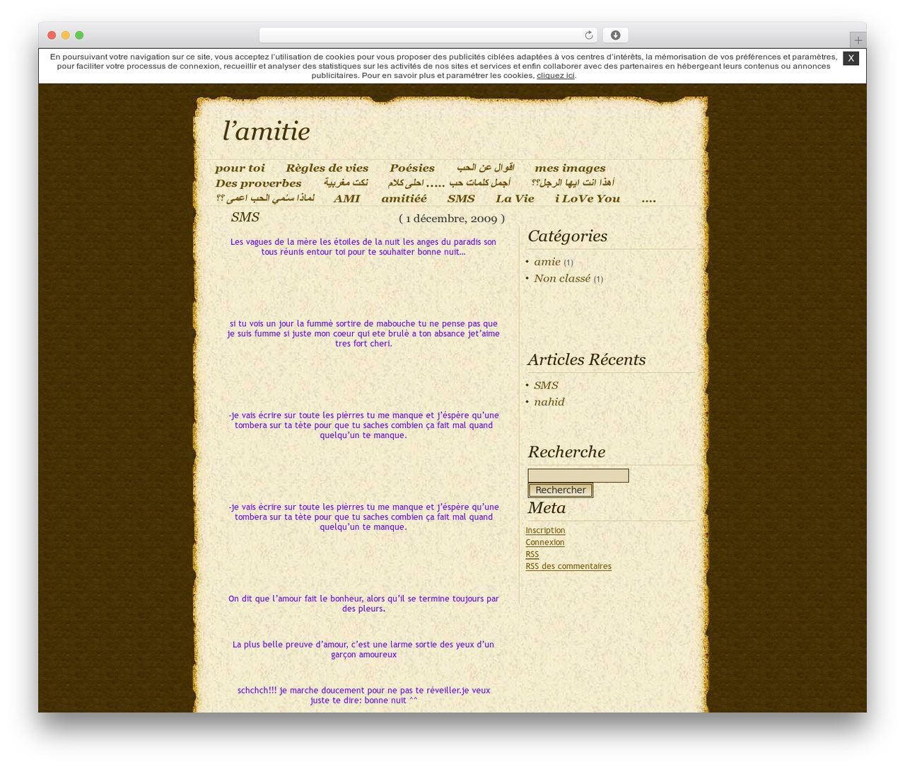 WordPress website theme DaVinci-Code - nahouda.unblog.fr