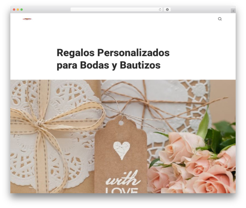 Best WordPress template CoBlocks - bodas-y-bautizos.com