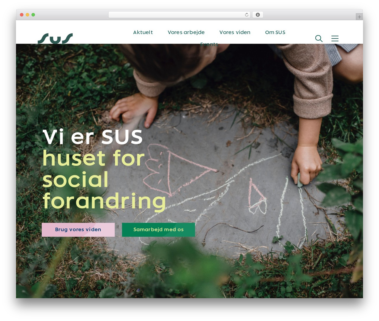 Best WordPress theme susdk - sus.dk