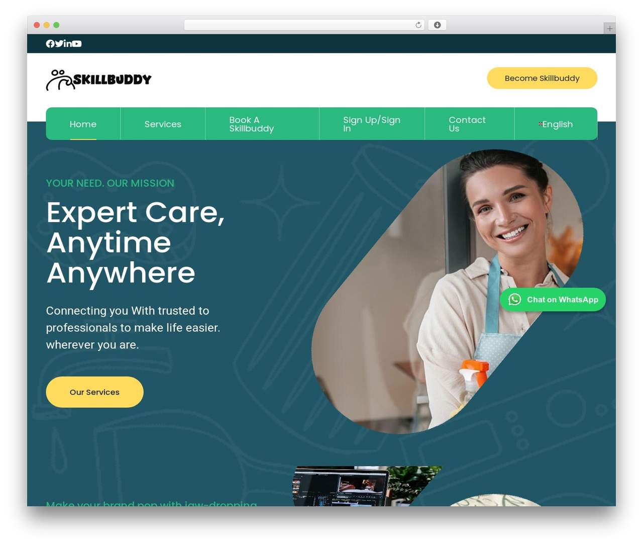 Clenify WordPress theme - skillbuddy.services Clenify WordPress theme - skillbuddy.services