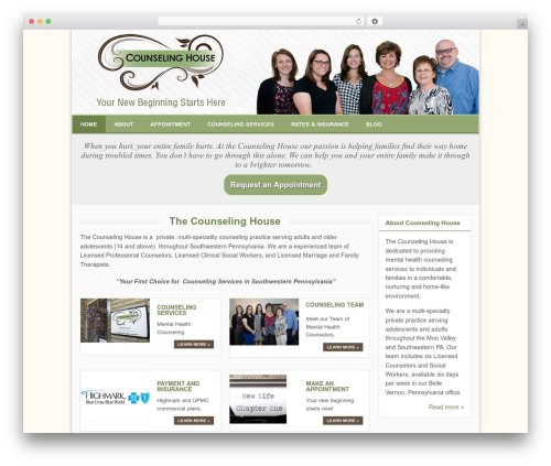 CounselingHouse theme WordPress - thecounselinghouse.com