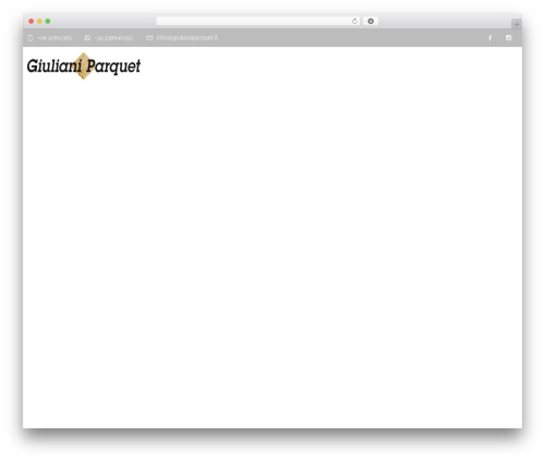 News page slider WordPress plugin - giulianiparquet.it
