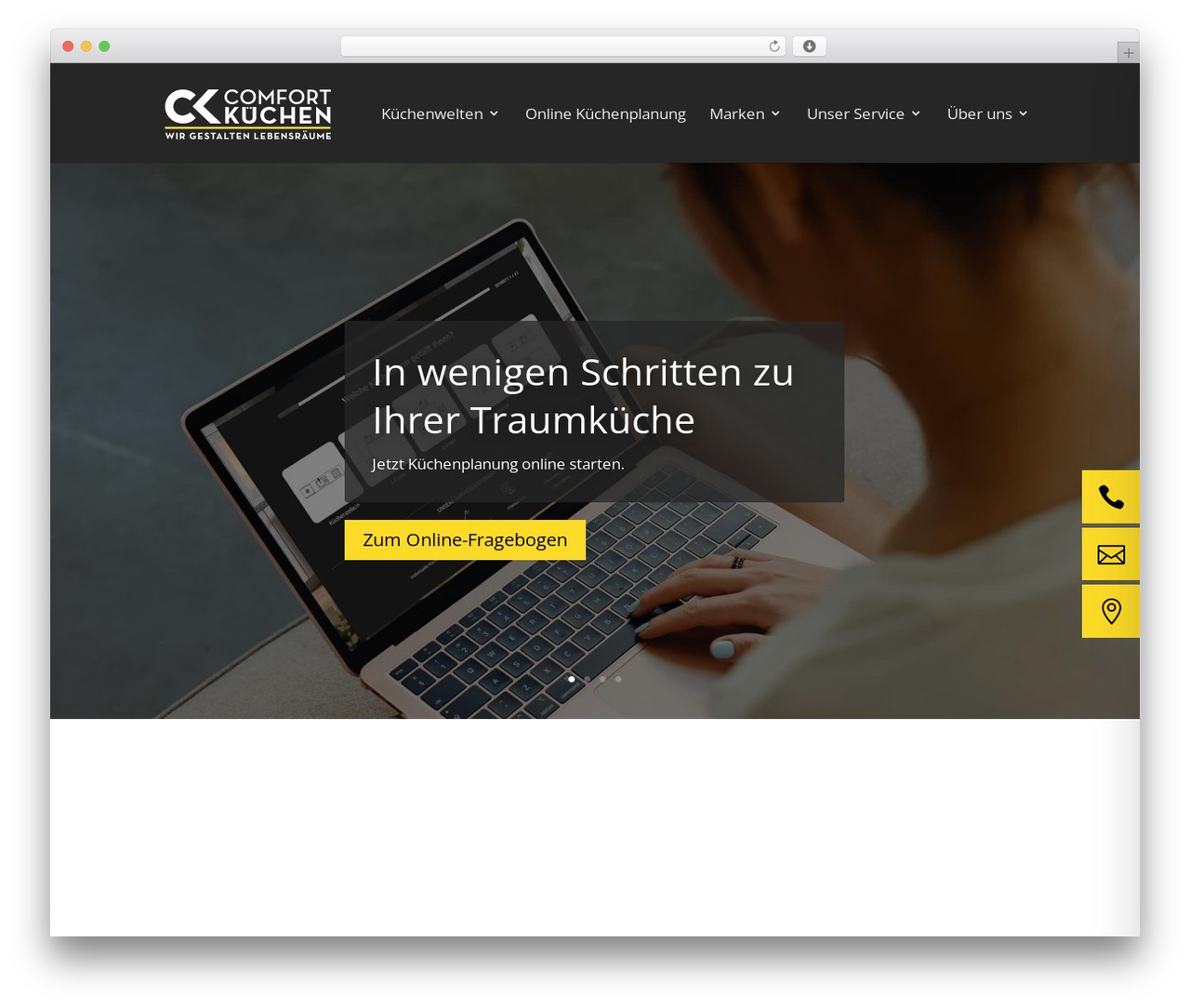 Divi Garant Child Theme 2.0.6 premium WordPress theme - comfort-kuechen.de