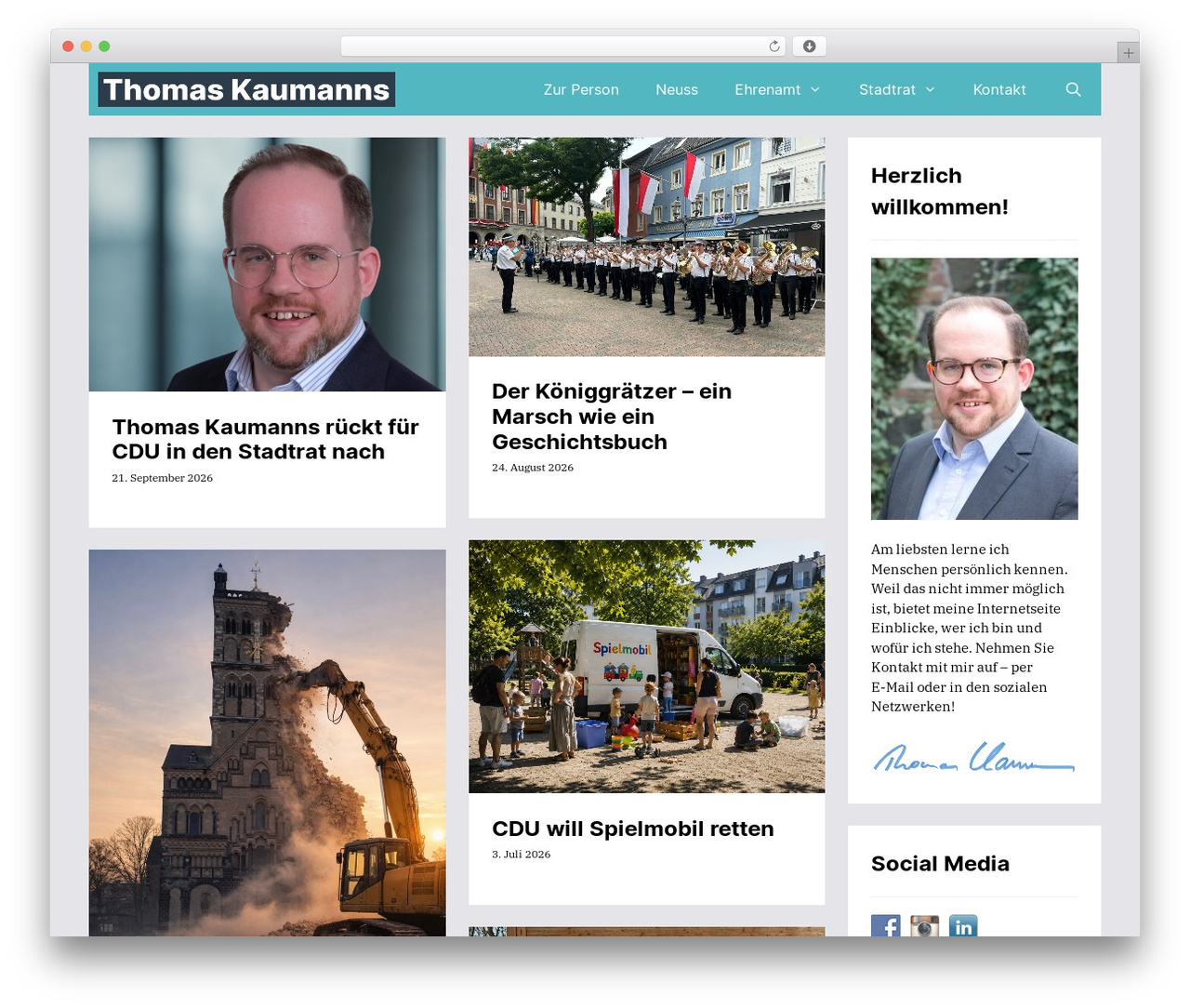 Forefront free WordPress theme - thomas-kaumanns.de Forefront free WordPress theme - thomas-kaumanns.de