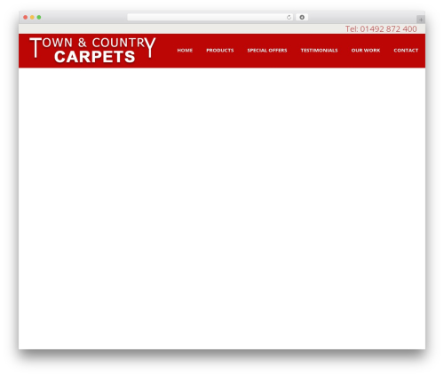 ImageLess WordPress theme - townandcountry-carpets.co.uk