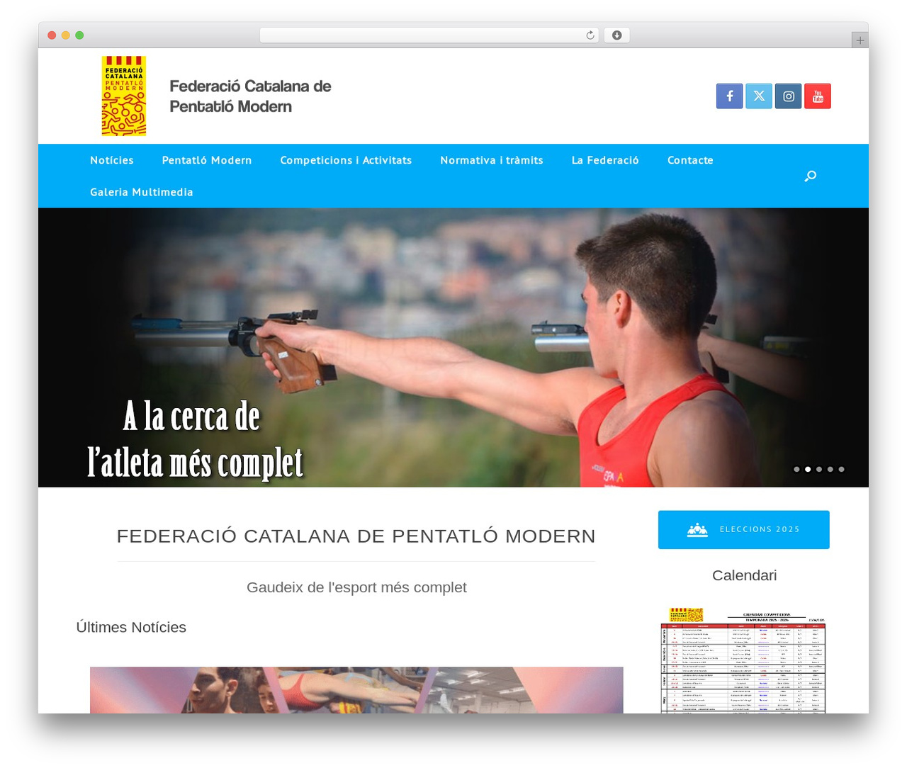 Pentatlo theme WordPress - pentatlo.cat Pentatlo theme WordPress - pentatlo.cat