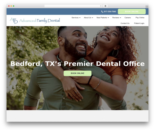 Reach Local WordPress theme - www.advanceddentalbedford.com