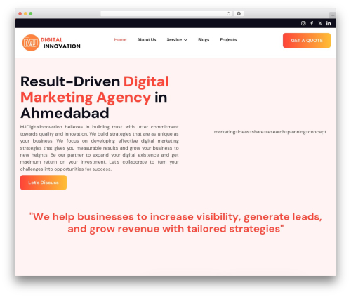 Simple scroll top wp WordPress plugin - mjdigitalinnovation.com