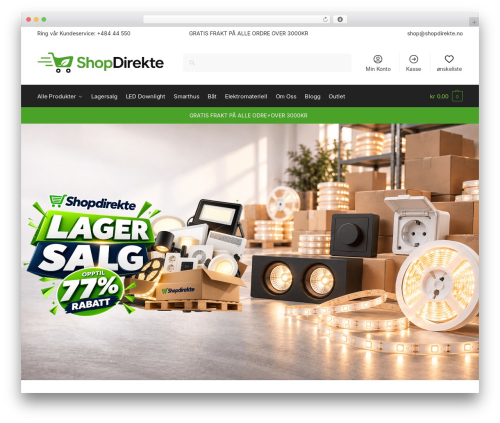 Smart woocommerce search pro WordPress plugin - shopdirekte.no