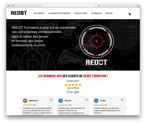 Tacticool theme WordPress - redot.ch