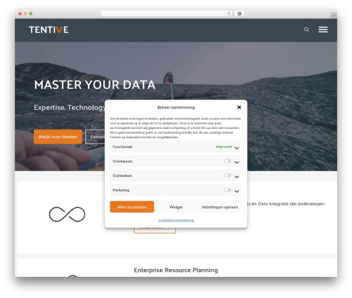 tentive WordPress theme - tentive.nl