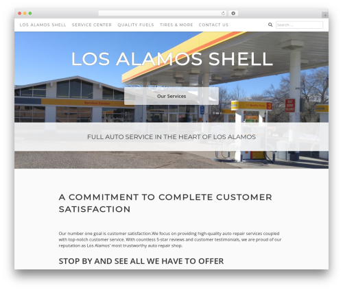Theme WordPress Aaron - losalamosshell.com
