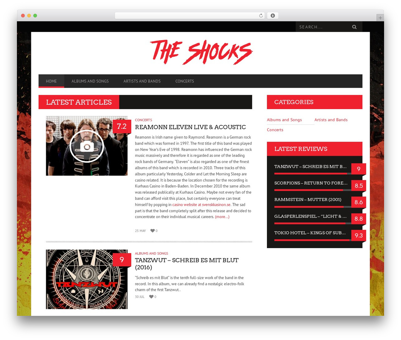 Theme WordPress Bucket - theshocks.de Theme WordPress Bucket - theshocks.de