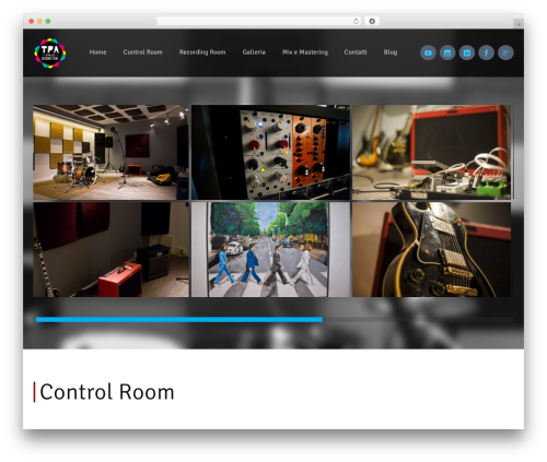 Theme WordPress Ronika - tparecords.com
