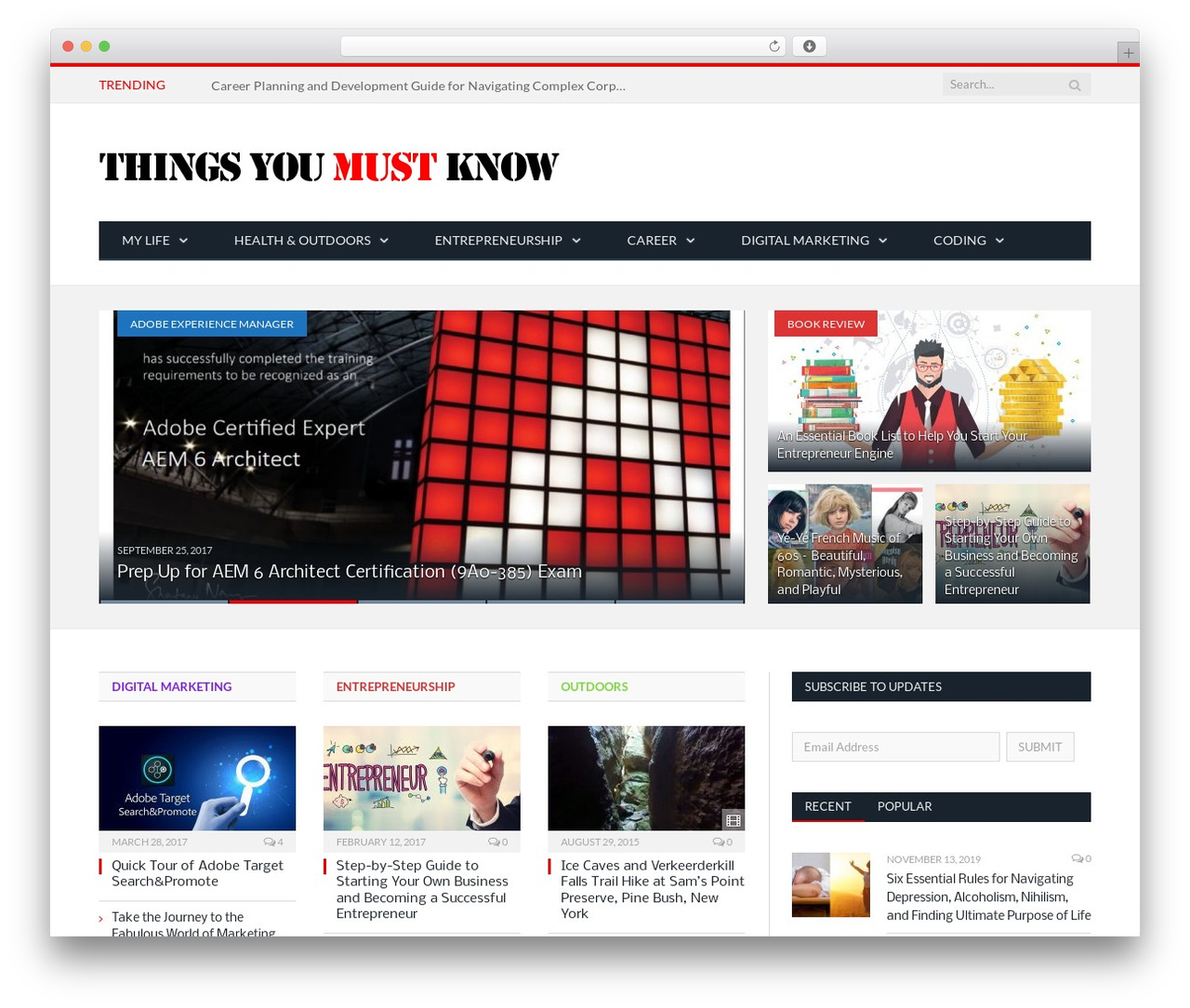 Theme WordPress SmartMag - thingsyoumustknow.com Theme WordPress SmartMag - thingsyoumustknow.com