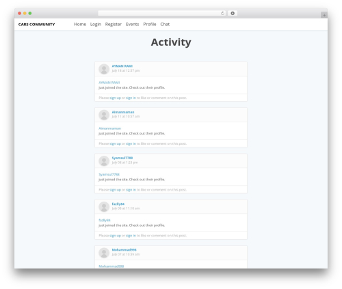 Theme WordPress UM Theme - carscommunity.com