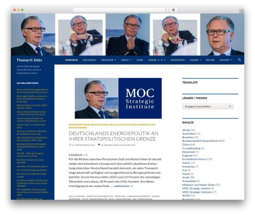Thomas Stuetz WordPress theme - thomas-h-stuetz.eu