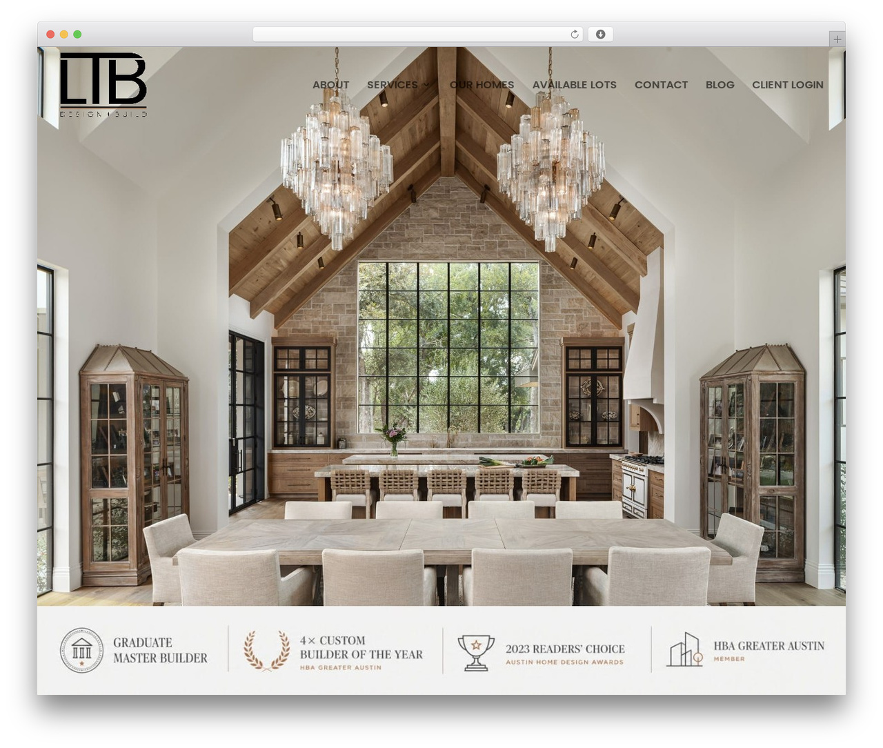 WordPress theme Divi - ltbdesignbuild.com