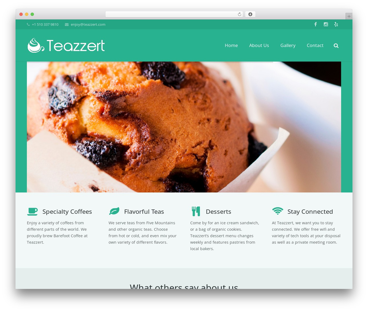 WordPress theme Impreza - teazzert.com WordPress theme Impreza - teazzert.com