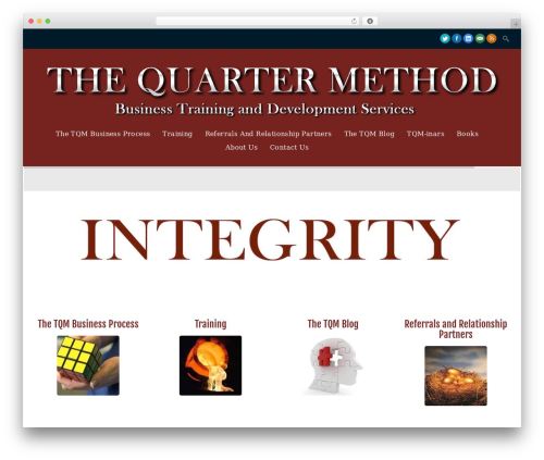 WordPress theme Polytechnic - thequartermethod.com