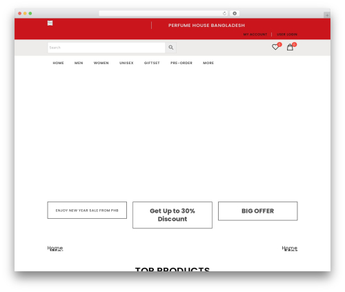 WordPress theme Limo - perfumehousebd.com