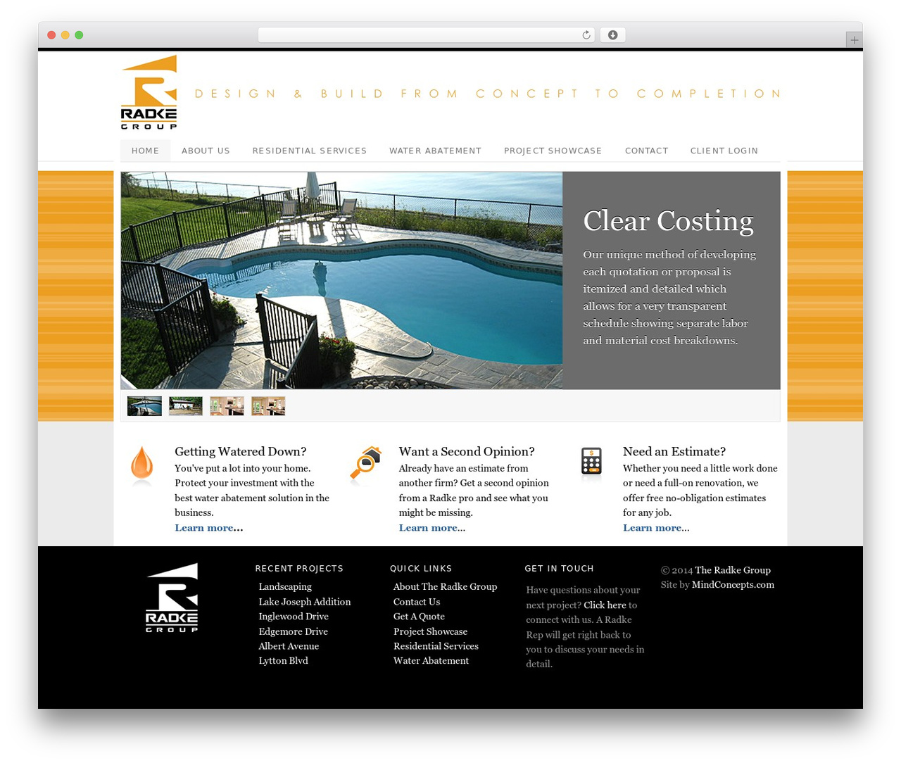 WordPress theme PlatformBase - theradkegroup.com