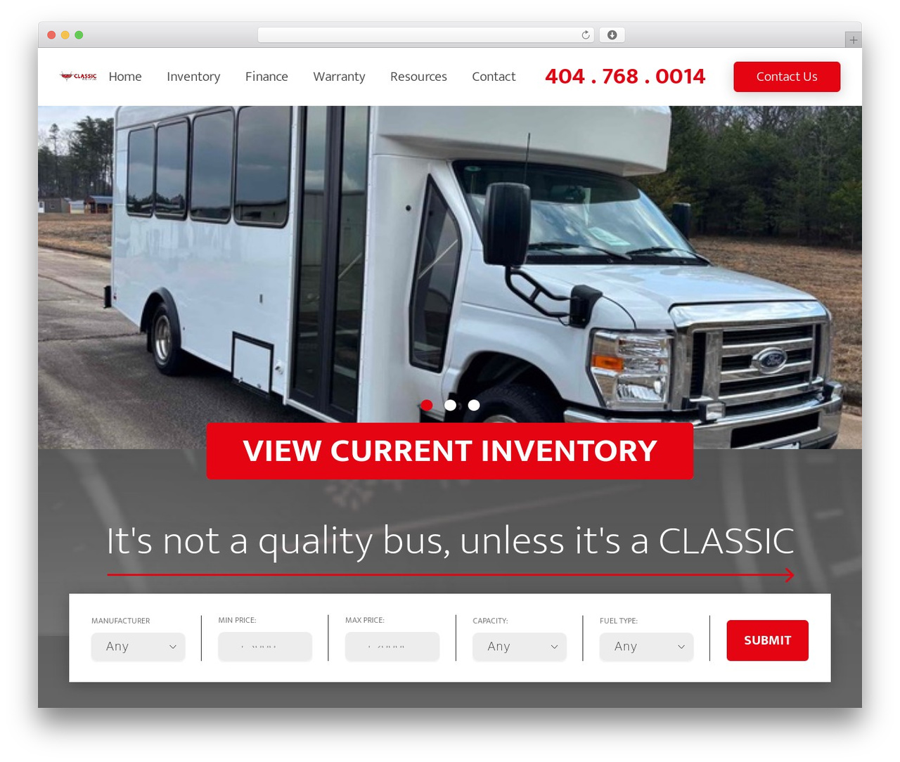 WordPress website theme Precision Creative - classicbussales.com WordPress website theme Precision Creative - classicbussales.com