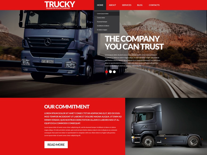 WordPress website theme theme53388 by Template_Help.com