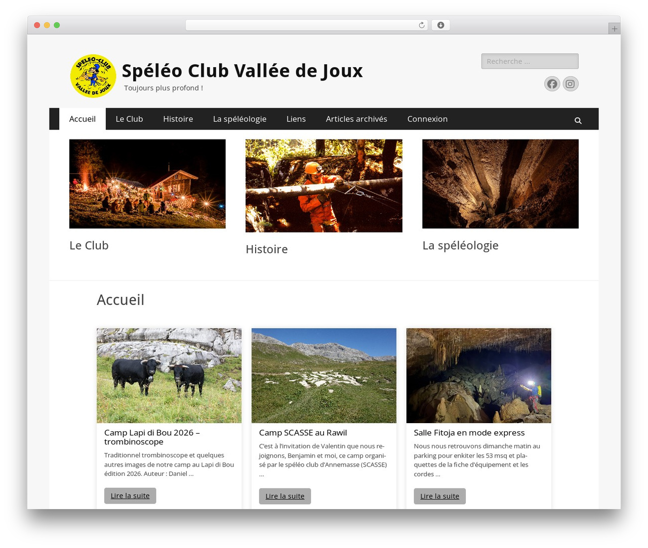 WP theme Catch Responsive - scvj.ch