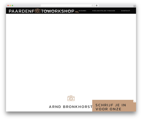 Ultimate modal windows pro WordPress plugin - paardenfotoworkshop.nl