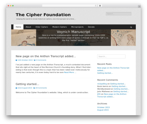 Yada Wiki (yada-wiki) free WordPress plugin - cipherfoundation.org