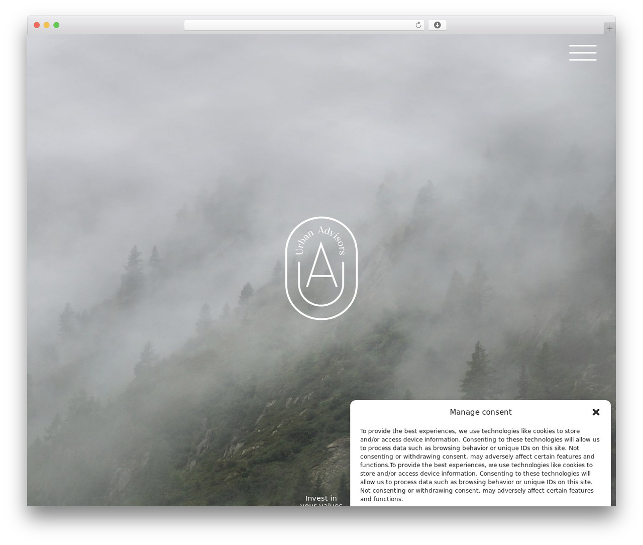 devdummy WordPress theme design - urbanadvisors.ch
