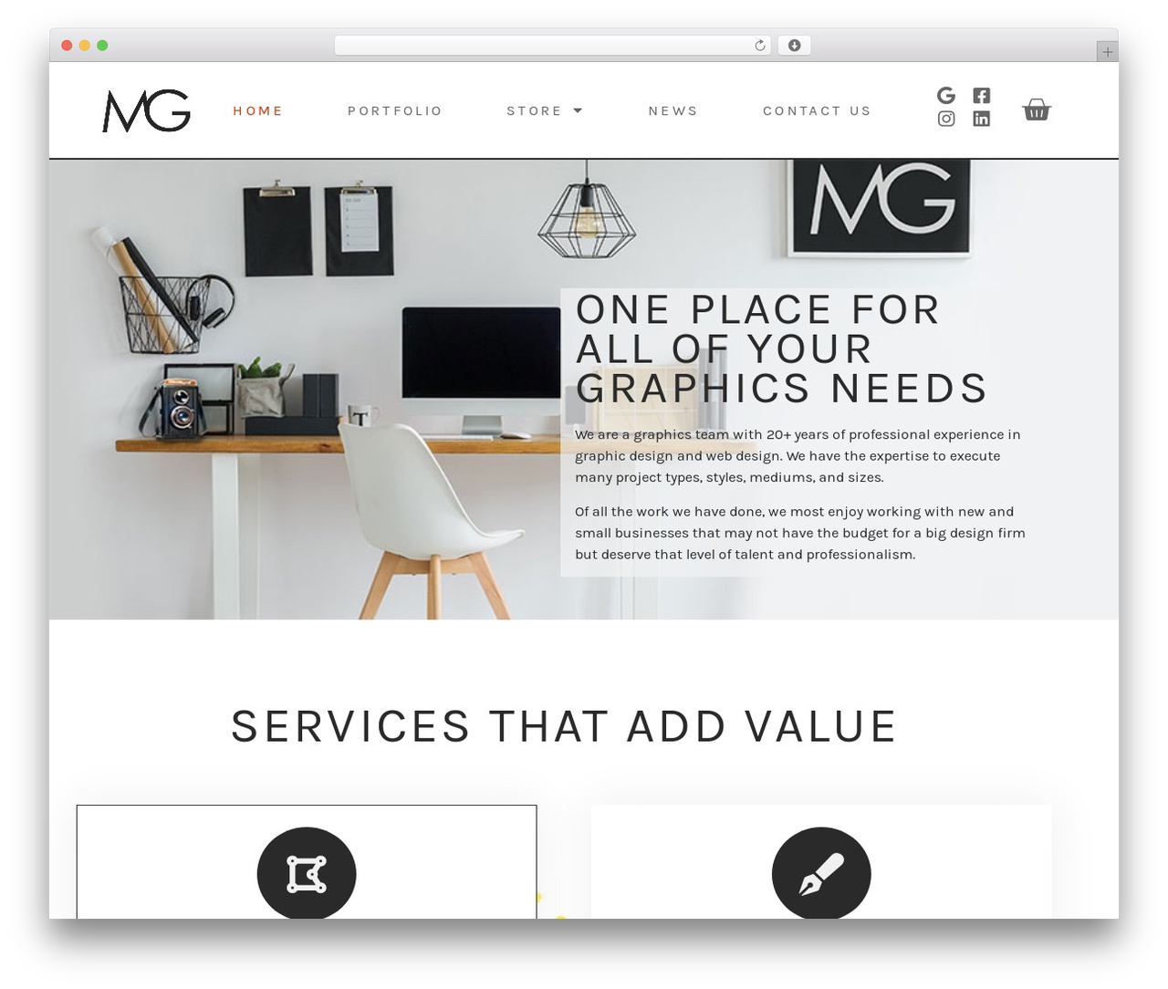 Hello Elementor WordPress theme - meurergraphics.com