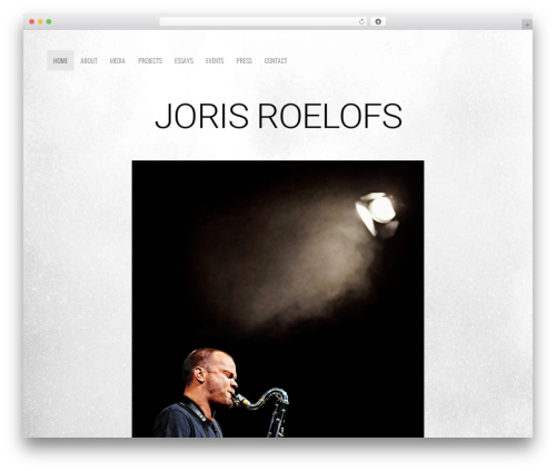 Liluc Theme WordPress theme design - jorisroelofs.com
