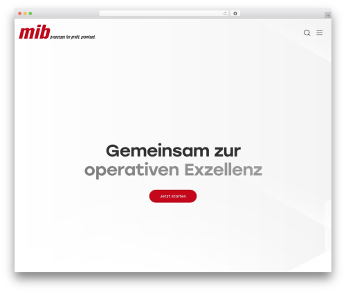 Modernee WordPress theme - mi-beratung.de Modernee WordPress theme - mi-beratung.de