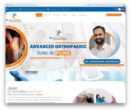 Theme WordPress Braintech - draniruddhadeshmukh.com