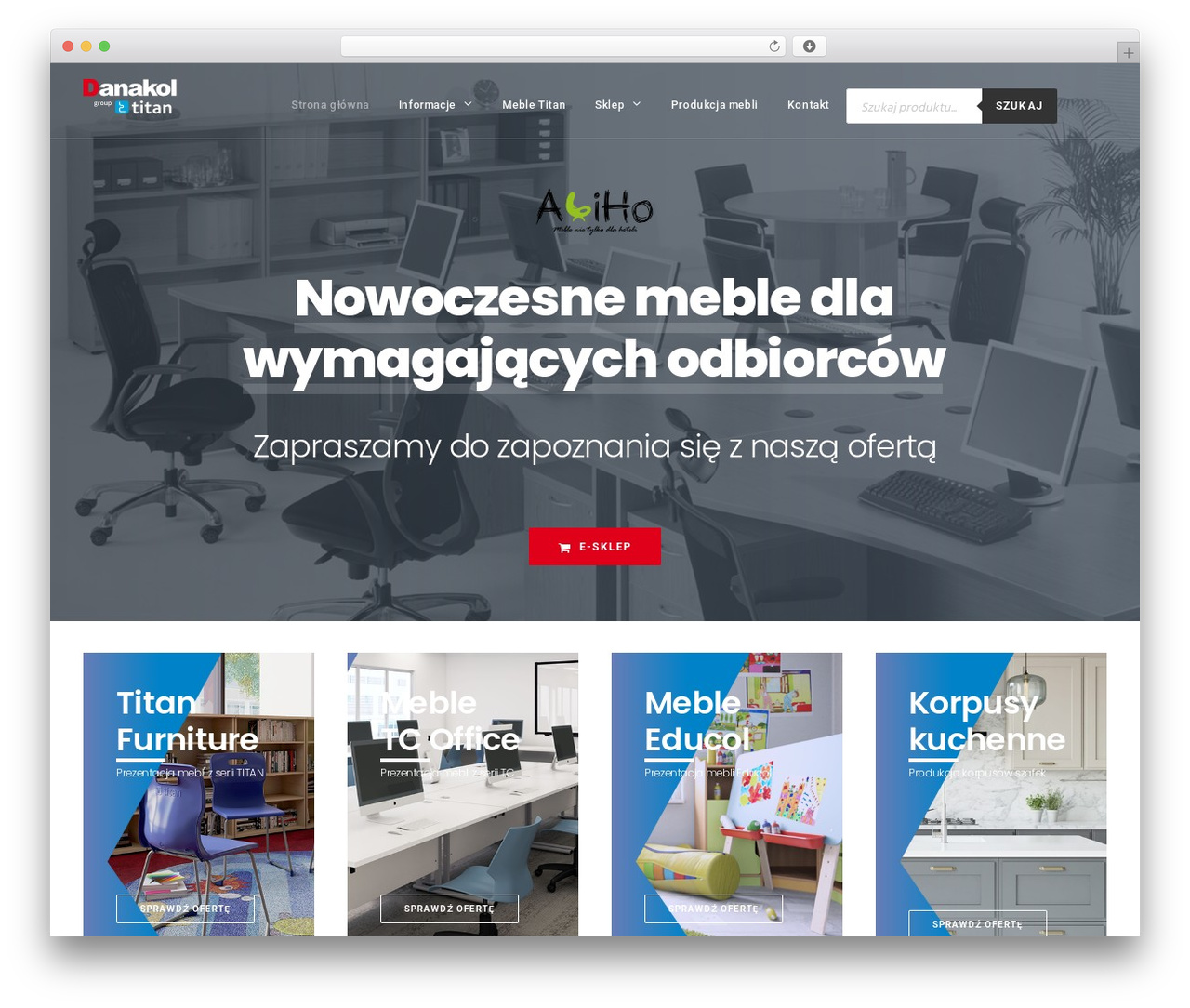 Uncode top WordPress theme - danakol.pl