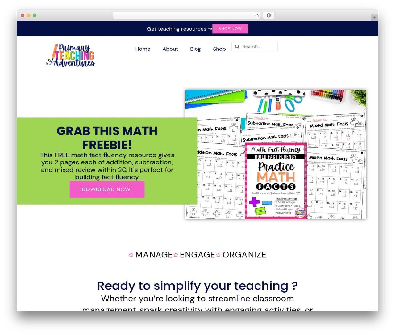 WordPress theme KristenDoyle.co Child Theme - primaryteachingadventures.com