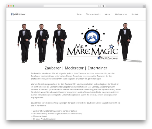 WordPress theme CitadelaWP - mr-marc-magic.de