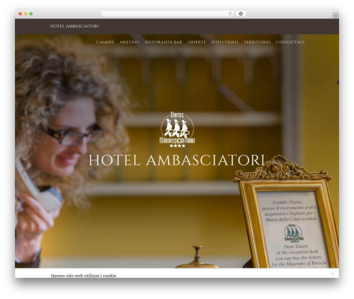 WordPress theme Oxides - ambasciatori.net