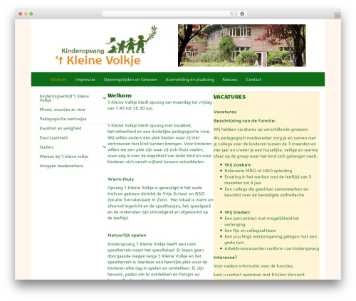 Beaver Builder Theme premium WordPress theme - tkleinevolkje.nl
