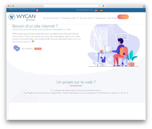 Hello Elementor WordPress store theme - wycan.fr