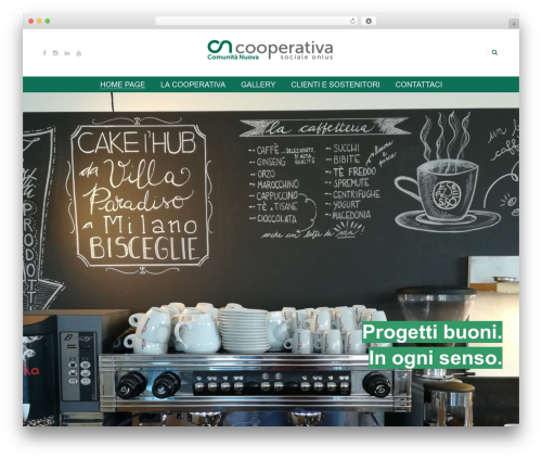 Modules WP theme - comunitanuovacoop.it