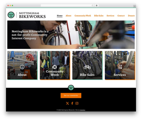Theme WordPress Intention - nottinghambikeworks.org.uk