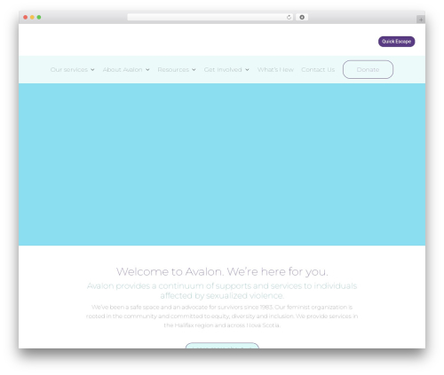 WordPress theme Avada - avaloncentre.ca