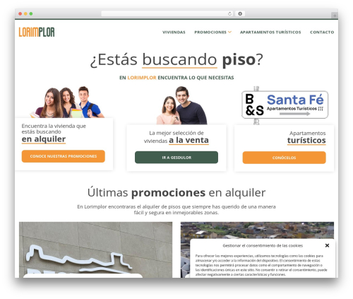 WordPress theme Lorimplor - lorimplor.com