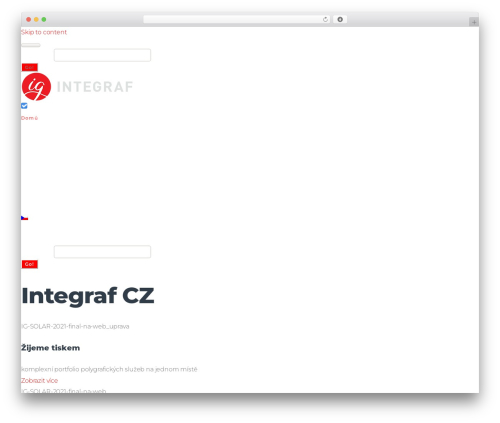 Tm mega menu WordPress plugin - integraf.cz