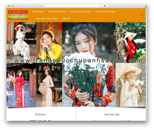 Claue WordPress theme - trangphucchupanhsaigon.com