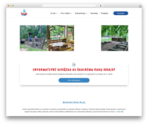 Divi WordPress website theme - msdavle.cz