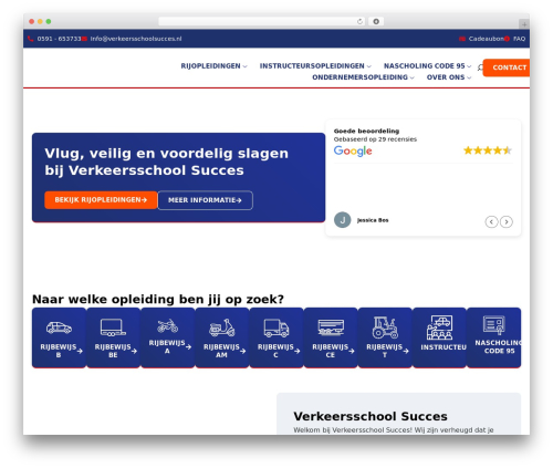 Klantenvertellen (klantenvertellen) free WordPress plugin - www.verkeersschoolsucces.nl